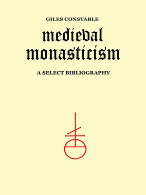 cover image of Medieval Monasticism